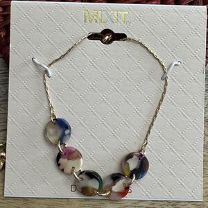 Mixit Delicates Adjustable Gold Tone Bracelet NWT